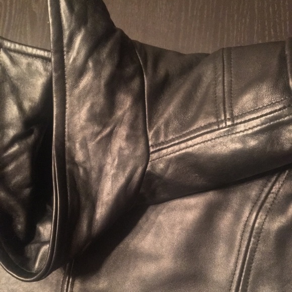 NWOT Kenneth Cole Reaction Leather Jacket - Picture 6 of 8